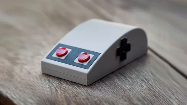 عرضه یک ماوس ساده و زیبا که خاطرات کنسول میکرو (NES) را زنده می‌کند!